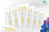 kit Hidratante Corporal UP em 06 fragrâncias